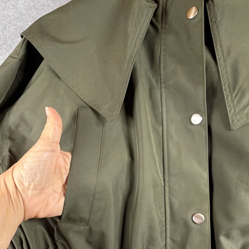 Free Assembly Utility Jacket with Removable Hood - Olive Green - Women's L - Picture 5 of 12